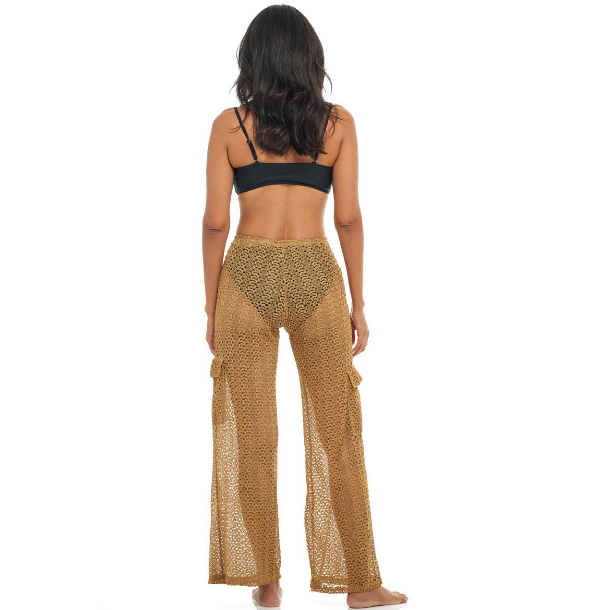 Pantalon Jordan Taylor Glam dorado - Imagen 3