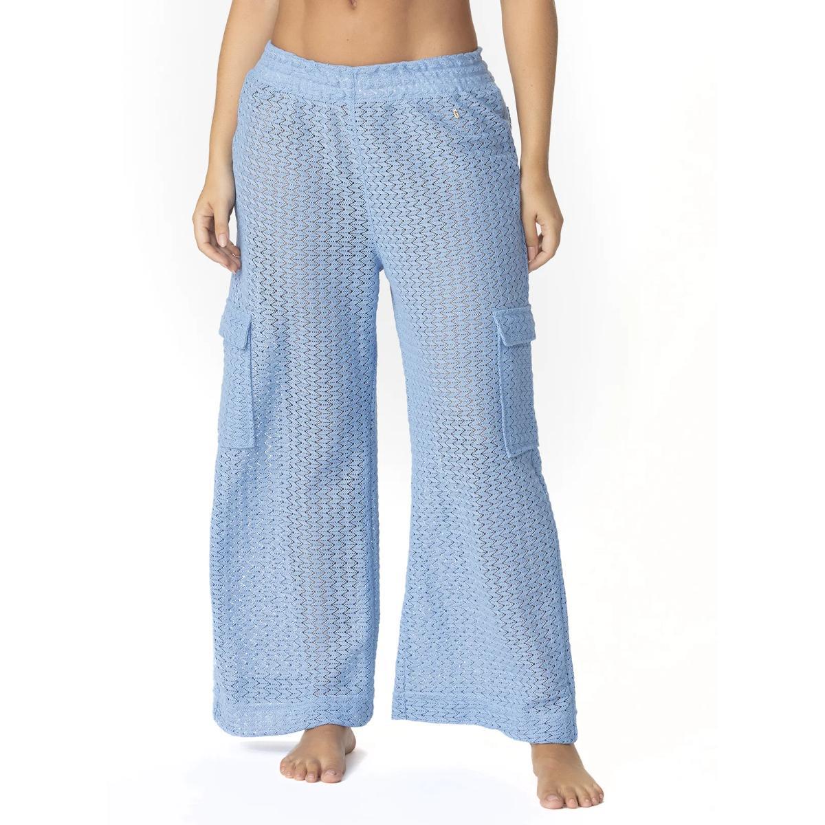 Pantalon Garotas chevron celeste - Imagen 3