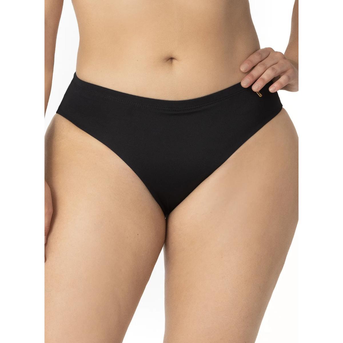 Bottom Garotas Acuafit cintura alta negro