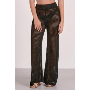 Pantalon Sensea calado negro