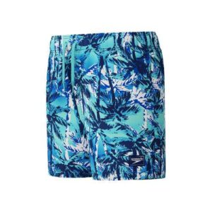 Calzoneta Speedo playa Digital printed niño palmeras azules