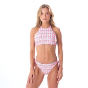 Top Phax cuello alto Aqua Mariner reversible