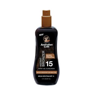 AG Instant Bronzer SPF 15 spray gel 8 oz
