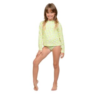 Rashguard Ingear M/L corazones neon niña 4-12yr