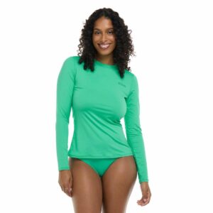 Rashguard Eidon Sun Seeker M/L Oasis verde mujer