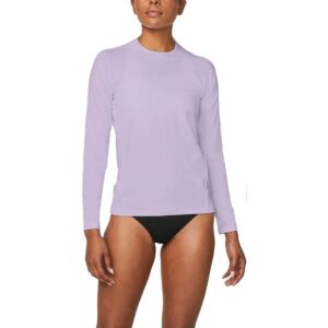 Rashguard SS M/L lila mujer
