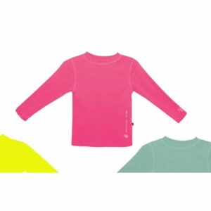 Rashguard Banana Boat SS M/L rosado neon niñas