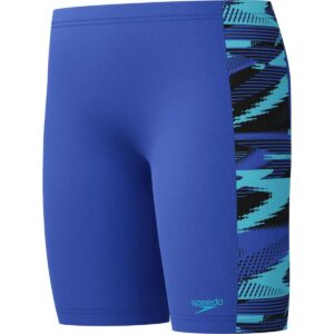 Jammer Speedo HyperBoom Panel niño azul royal/rayas aqua