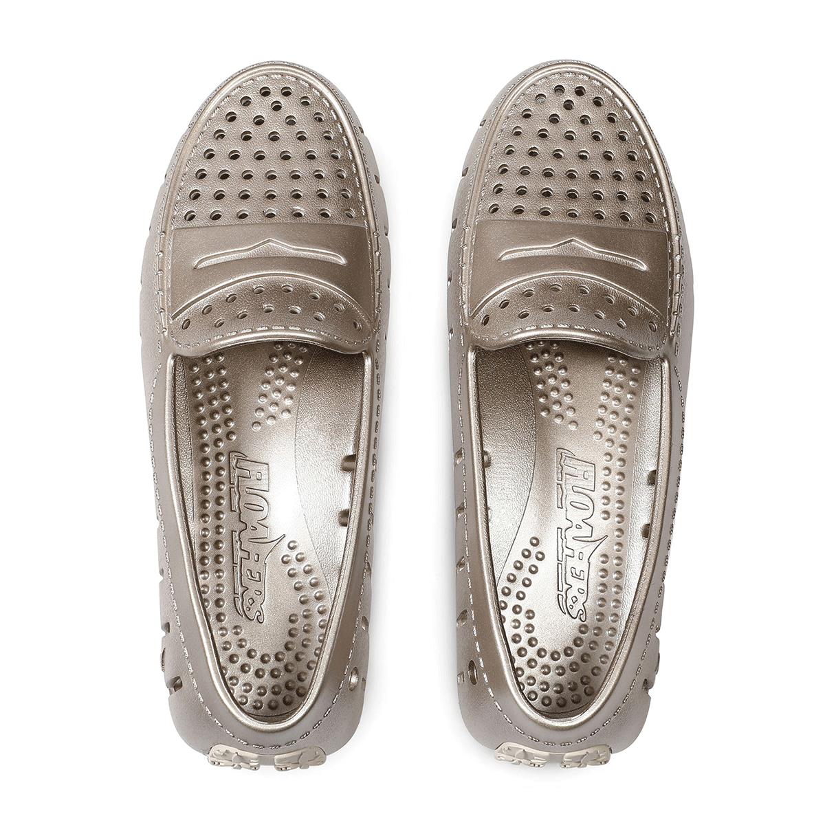 Zapato Floafers Posh mujer dorado - Imagen 3