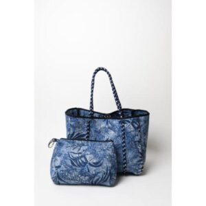 Bolso Pop Ups Everyday Tote Jungle Fever azul