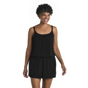 Calzoneta Romper Maxine solida negra