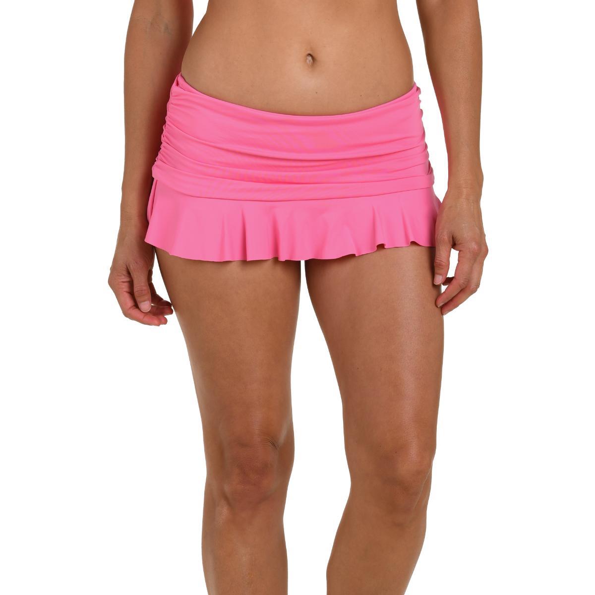 Bottom falda LB solida rosada