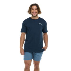 T-Shirt Eidon M/C Live Travel Surf Trippy azul hombre
