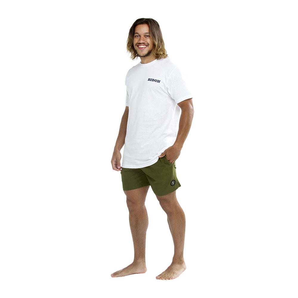 T-Shirt Eidon Live Travel Surf blanca hombre - Imagen 3