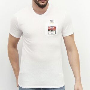 T-shirt Party Sharks Wish You Were Beer blanca hombre