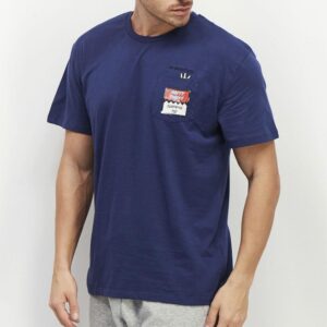 T-shirt Party Sharks Bucket List azul hombre