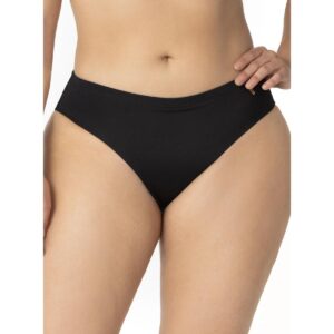 Bottom Garotas Acuafit cintura alta negro