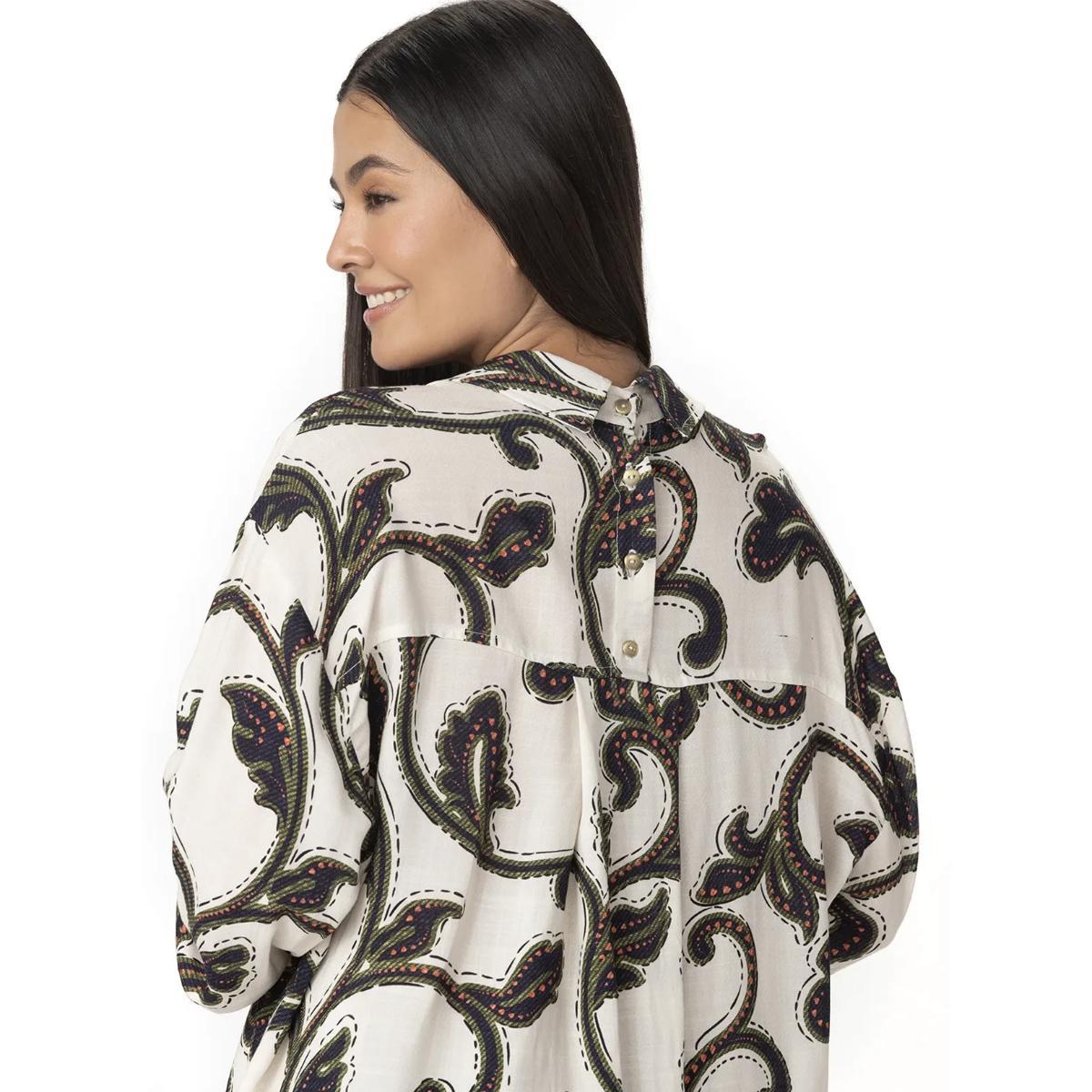 Camisa Garotas larga M/L Arabescos - Imagen 3