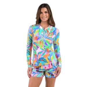 Rashguard LB M/L Tropi-flage