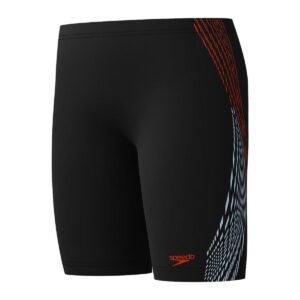 Jammer Speedo Plastisol Placement niño negro/rojo/gris