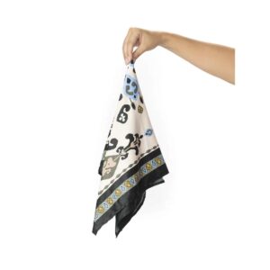 Pañuelo Garotas Ciara paisley verde oliva