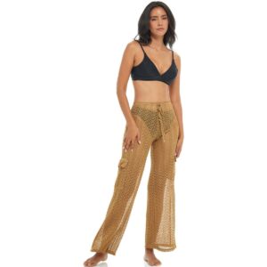 Pantalon Jordan Taylor Glam dorado