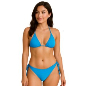 Bikini Poetry in Ocean SS 2pzs triangulo celeste mujer