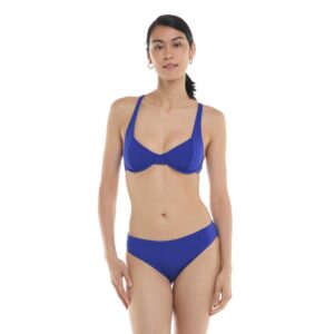 Top Eidon solido Galaxy Maya azul mujer
