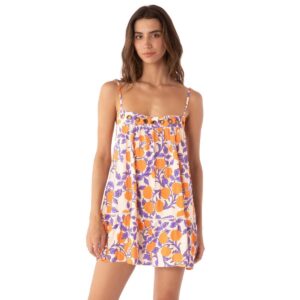 Vestido corto Maaji SS25 Western Orange Flower Guilia