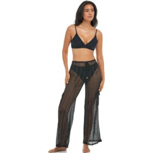 Pantalon Jordan Taylor Glam negro/dorado