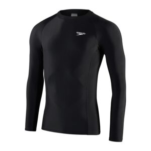 Rashguard Speedo M/L Essential hombre negro