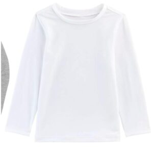 Rashguard SS M/L blanca niño