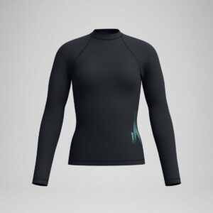 Rashguard Speedo M/L Solid Boom mujer negra