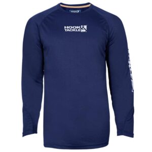 Rashguard Hook & Tackle M/L Sail Fishing azul marino niño