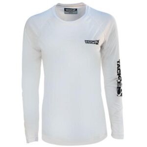 Rashguard Hook & Tackle Seamount M/L blanca mujer