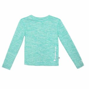 Rashguard Banana Boat SS M/L menta lineas niños