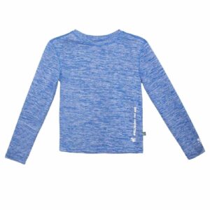 Rashguard Banana Boat SS M/L azul lineas niños