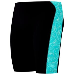 Jammer Speedo Endurance+ HyperBoom Panel hombre negro/turquesa