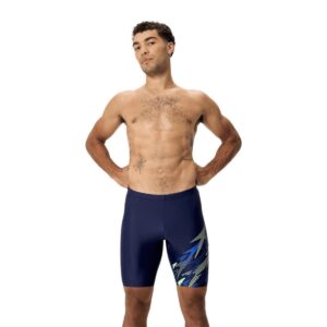 Jammer Speedo Medley Logo hombre azul/amarillo