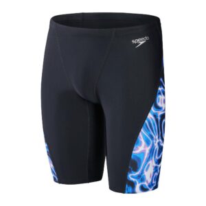 Jammer Speedo Allover Digi V-Cut hombre negro/x-ray