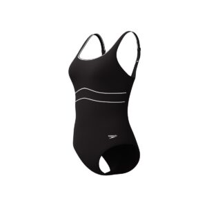 Calzoneta Speedo Shaping CountourEclipse mujer negro linea blanca