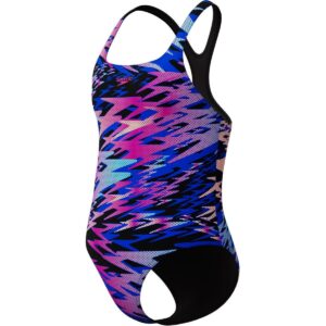 Calzoneta Speedo Endurance Pro HyperBoom allover Medalist niña tonos rosado