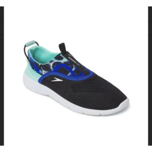 Zapato de agua Speedo Aqua Skimmer niña Jr azul con puntos morados