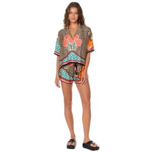 Camisa Maaji SS26 Saffron Spell Octavia