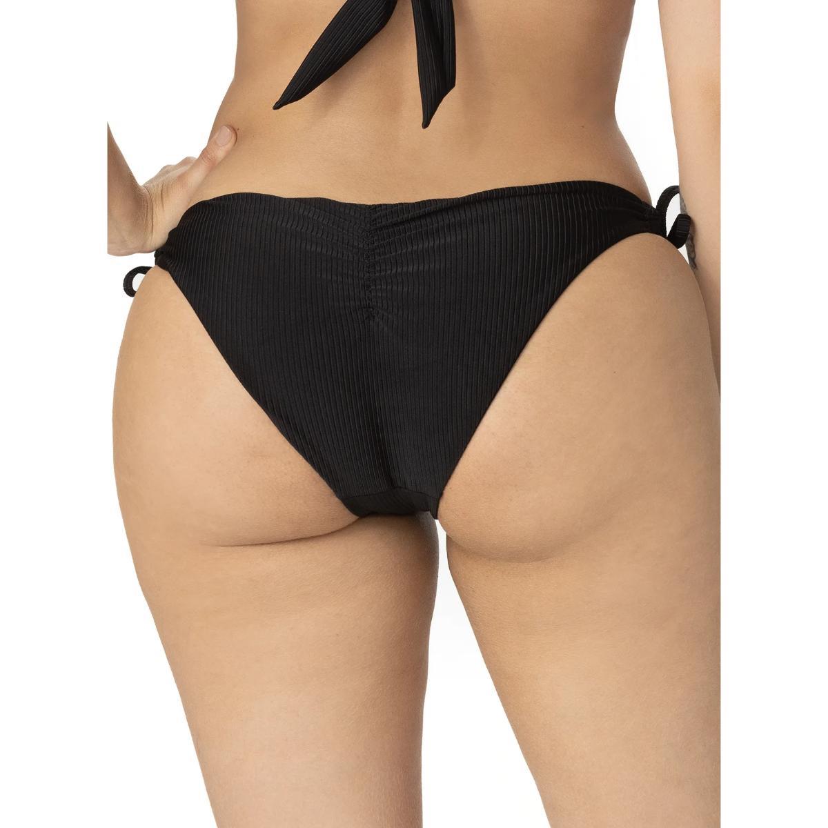 Bottom Garotas negro rib - Imagen 2