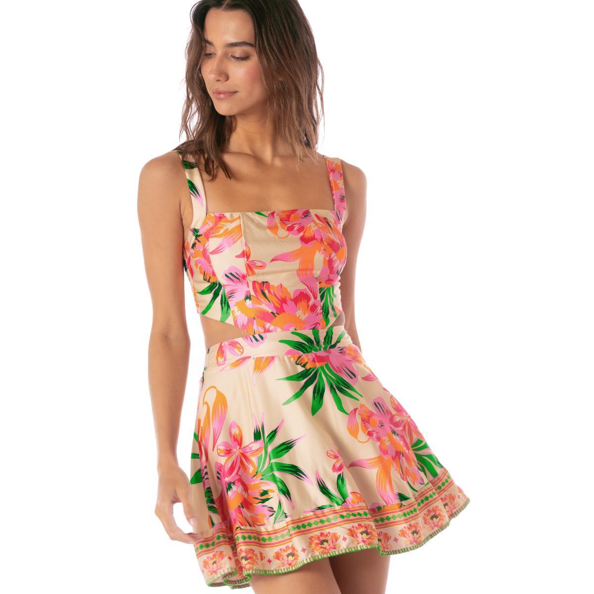 Vestido corto Maaji SS25 Bubbly Blossom - Imagen 3