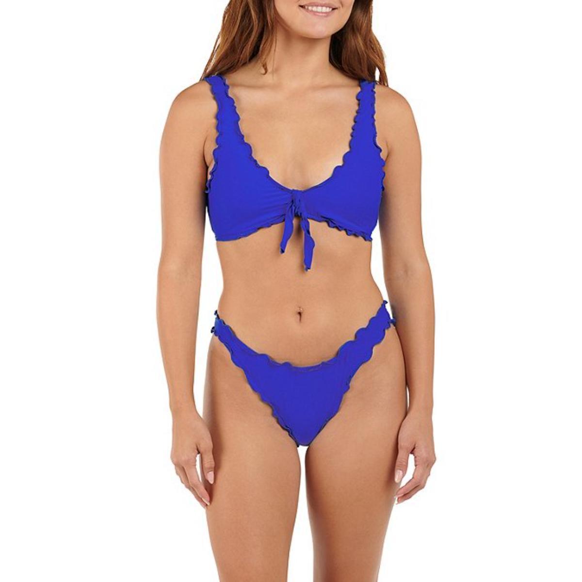 Top Citrus merrow azul pavo mujer
