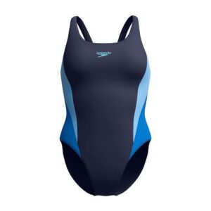 Calzoneta Speedo Colourblock 2.0 Muscleback mujer azul/azul pavo
