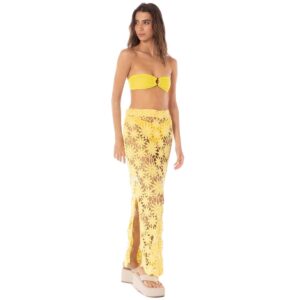 Falda larga Maaji SS25 Ginger Fuzz Tano