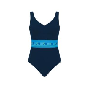 Calzoneta Sunflair 72041 azul con linea celeste